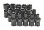 SK PROFESSIONAL TOOLS 34350 Impact Socket Set,1/2" Drive,15 Pieces