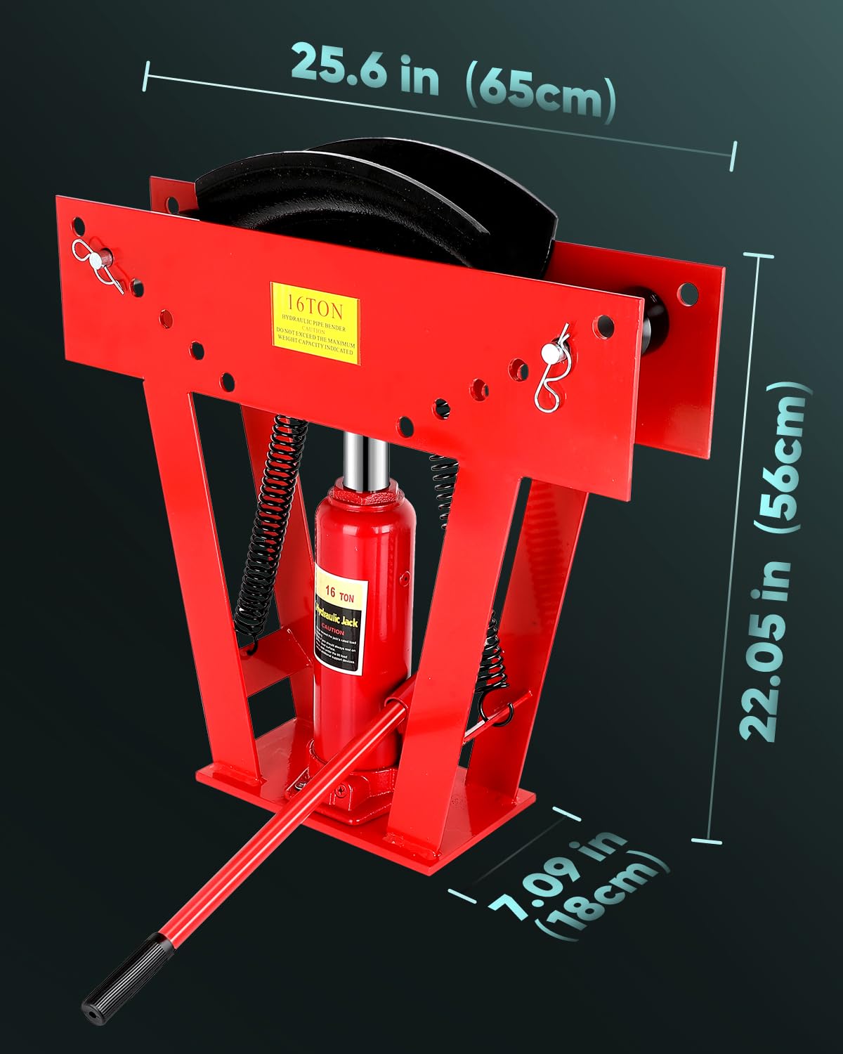 16 Ton Hydraulic Pipe Bender Manual Copper Pipe Bender