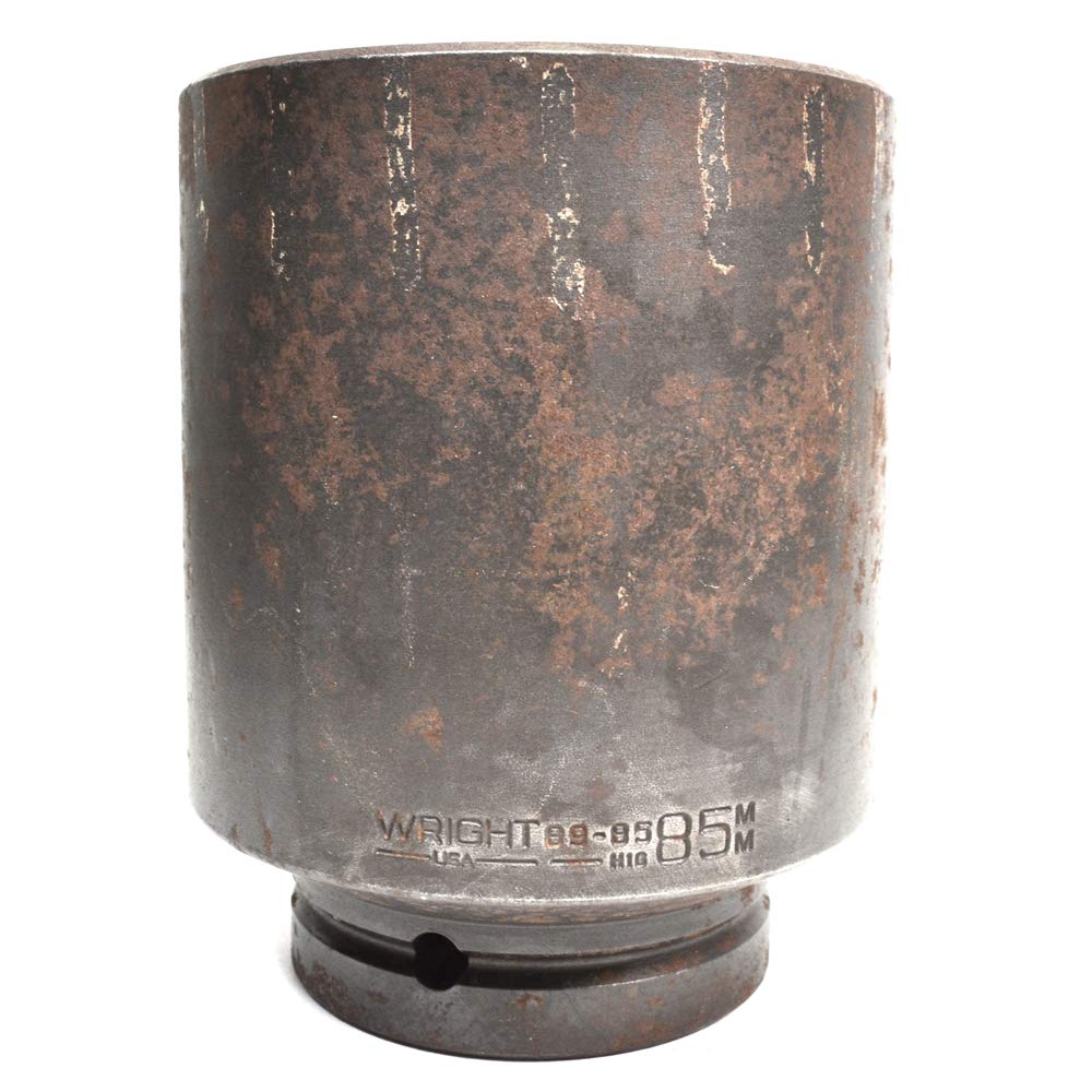 Wright Tool 85mm 1" Dr. 6 Pt. Deep Metric Impact Socket