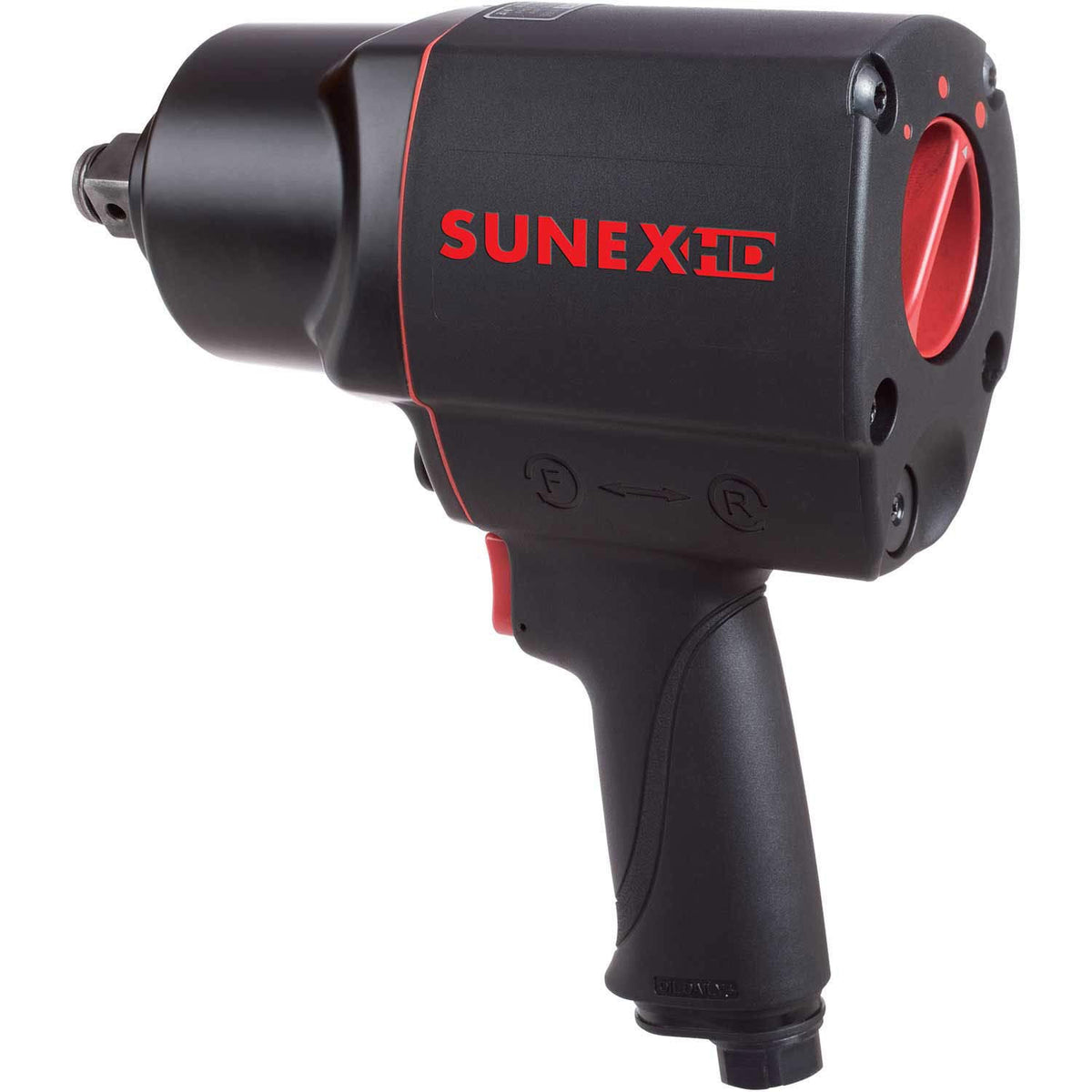 Sunex 4683, 3/4 Inch Drive Heavy Duty Impact Socket Set, 17-Piece, SAE, 1"-2" & Sunex 4304, 3/4 Inch Drive, Universal Impact Joint, Cr-Mo Steel, Radius Corner Design, Flexible, Meets ANSI Standards