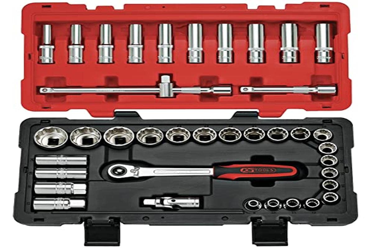KS Tools 922.0640 Socket set and accessories 1/2-8 to 34 mm - 12