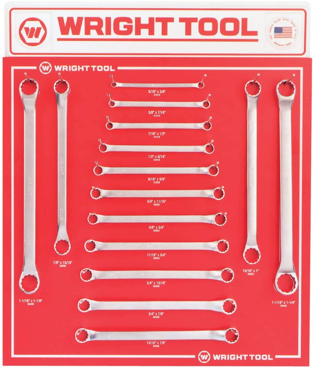 Wright Tool D942B Fractional 12 Pt. Double Box Wrench