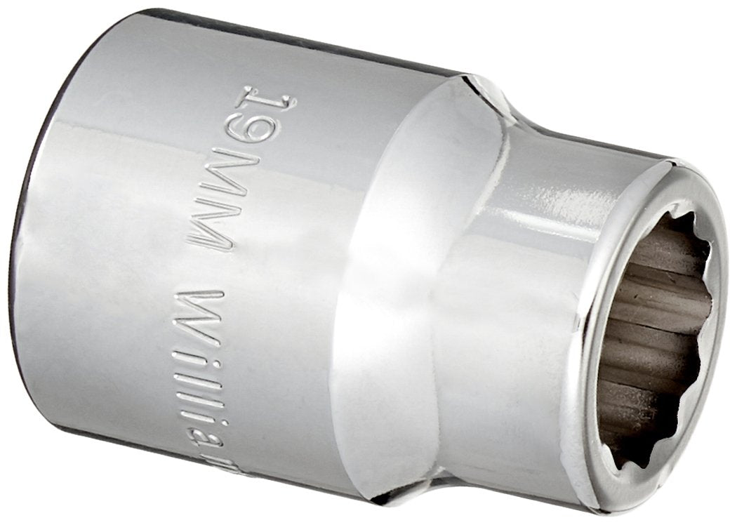 Williams WSH-16TB 16-Piece 3/4-Inch Drive shallow 12 Point Socket Set with Tool Box