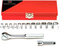 Wright Tool 367 3/8" Driv Metric Socket Set (15-Piece)