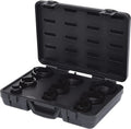 KS TOOLS Socket set for KM groove nuts, studs exterior, 9 pcs