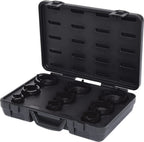 KS TOOLS Socket set for KM groove nuts, studs exterior, 9 pcs