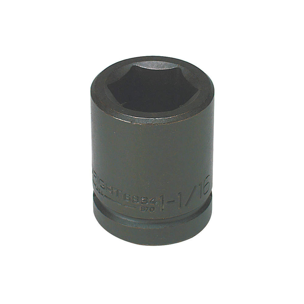 Wright Tool 68118 3/4" Drive 6 Point Standard Impact Socket 3"