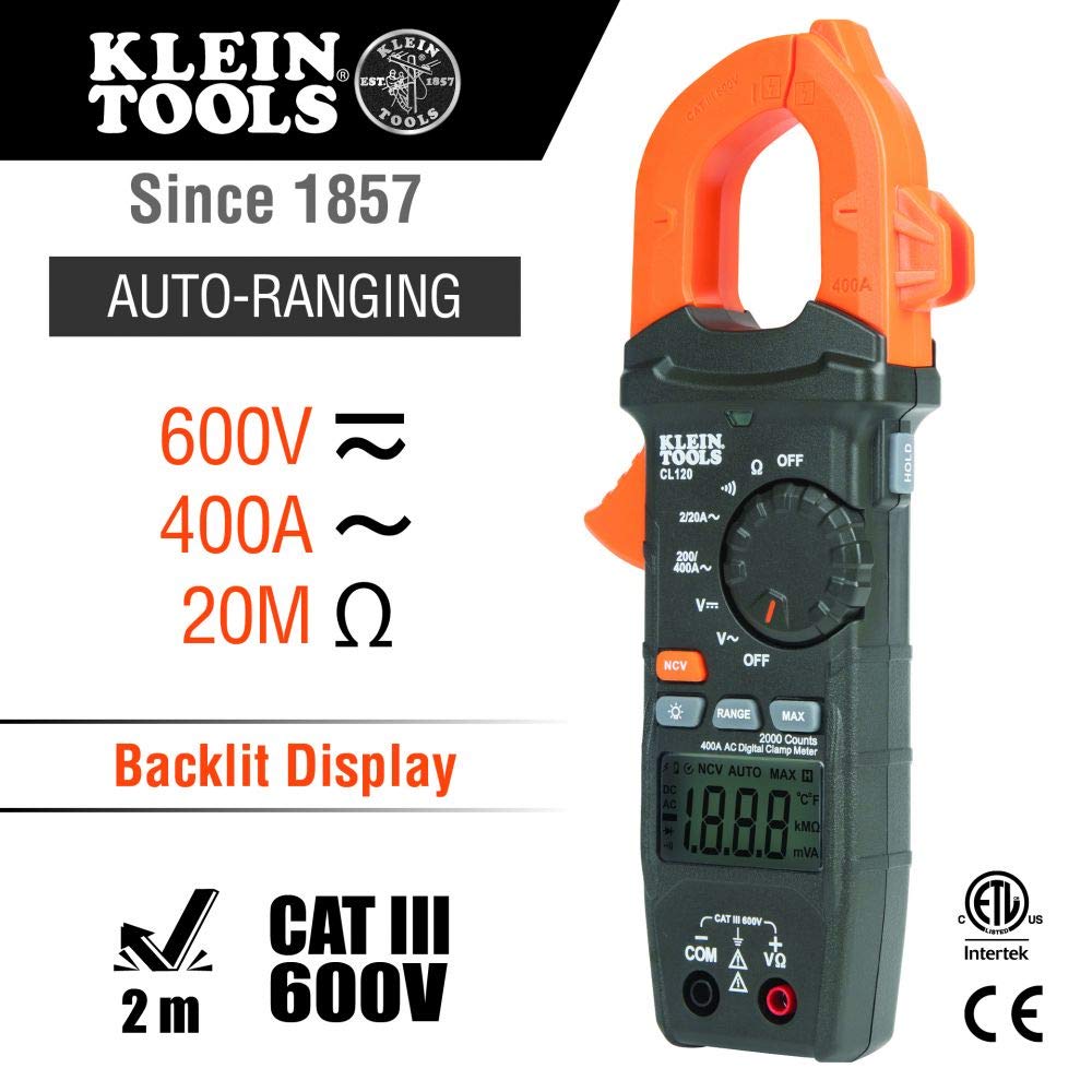 Klein Tools Electrical Test Kit Bundle with Clamp Meter, Insulated Pliers Set, and More