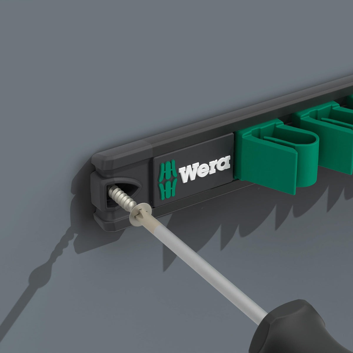 WERA - 05020233001-9640 Magnetic Rail 6003 Joker 1 Ring Spanner Set, 11 Pieces