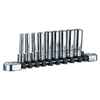 Nepros 1/4"sq. Deep Socket Wrench (9pcs.)