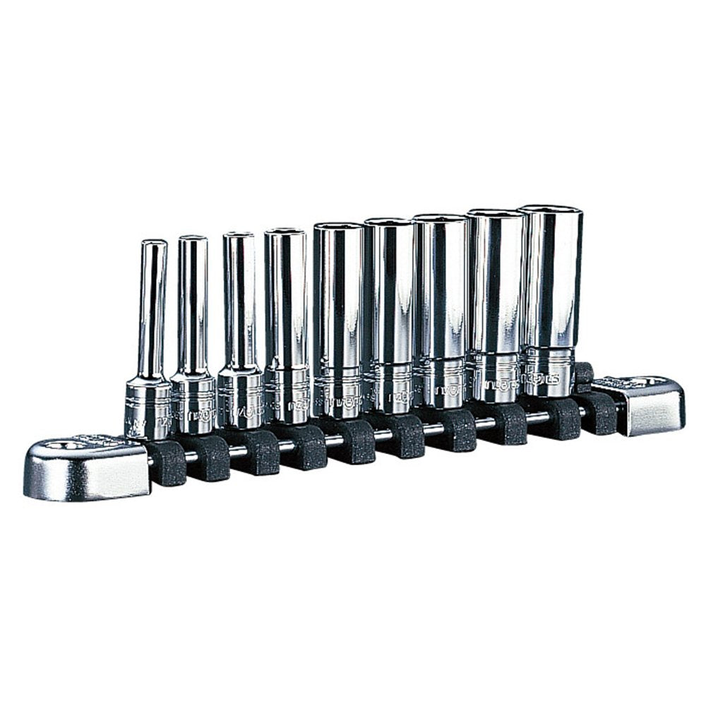 Nepros 1/4"sq. Deep Socket Wrench (9pcs.)