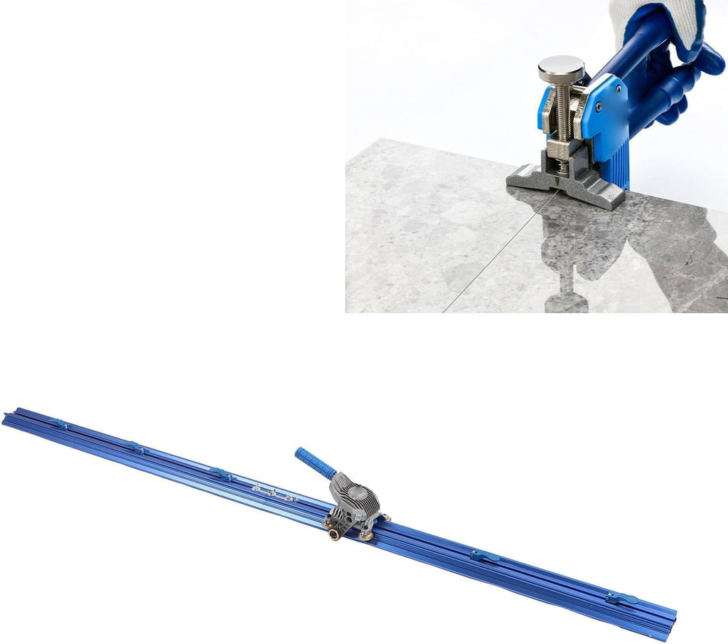 Manual Ceramic Tile Cutter with Aluminum Alloy Track - Precision Cutting for Glazed Tiles, Glass, and Stone Slabs (4-18mm) - Ideal for Home Improvement Projects