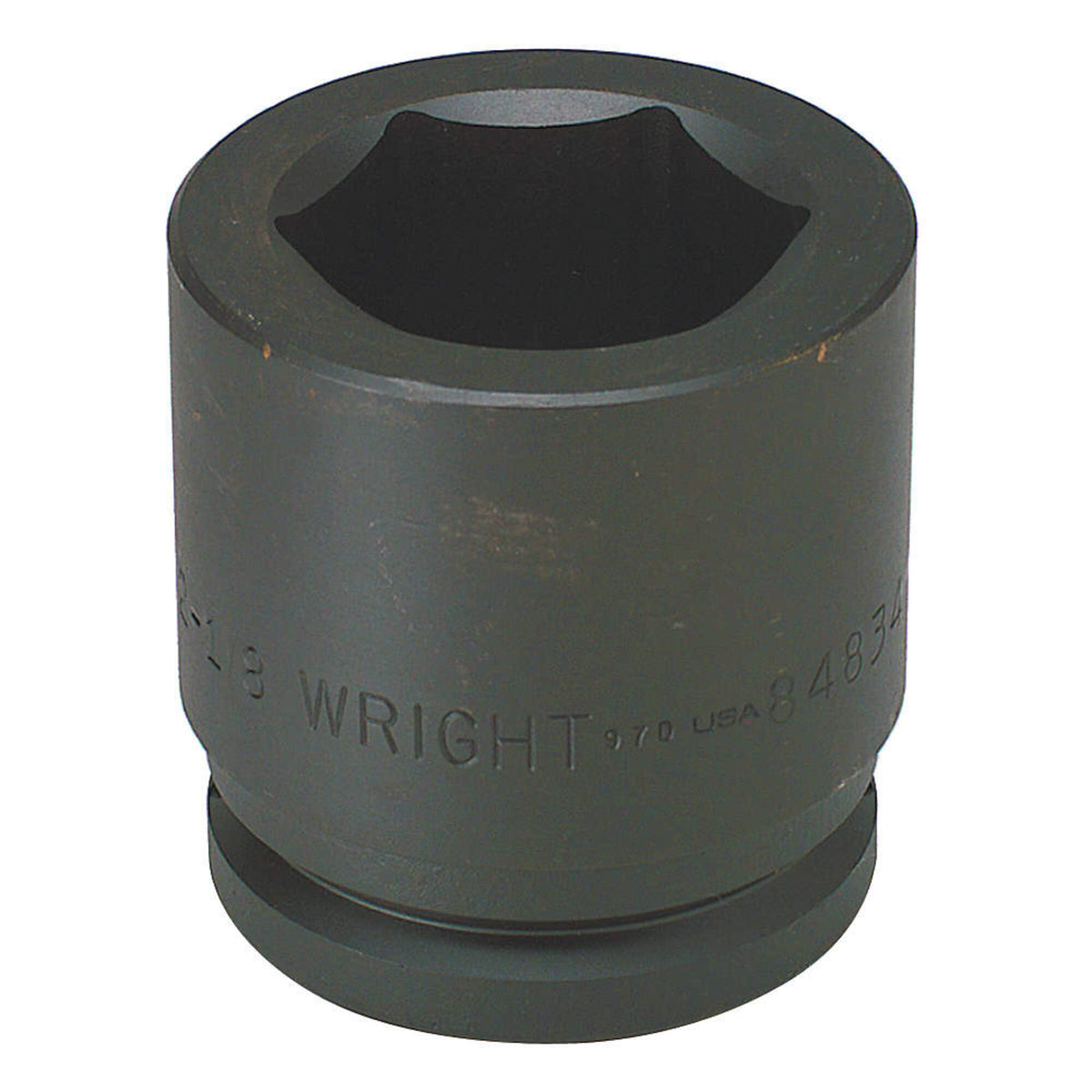 Wright Tool 95mm 1-1/2" Dr. 6Pt. Std. Metric Impact Socket
