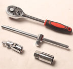 37 Pcs Ratchet Wrench Set Ratchet Wrench Set Home Tool Set Home Improvement Auto Repair Tool Set