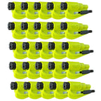 resqme Pack of 25 The Original Emergency Keychain Car Escape Tool, 2-in-1 Seatbelt Cutter and Window Breaker, Made in USA, Yellow - Compact Emergency Hammer