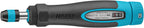 HAZET Torque Screwdriver 6004CT-12, 1/4" with Standard Handle, 0.2-0.24 Galbf-Ft, 6% Accuracy, 7.72 in Length, Reversible Right/Left, Freewheel Mechanism