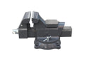KAKA INDUSTRIAL Bench Vises 8 Inch Jaw Width, 8.7 Inch Jaw Opening Homeowner's Vise, Swivel Base Heavy Dutyl, for Drilling, Pipe Cutting, Woodworking HIS-200