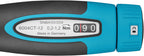 HAZET Torque Screwdriver 6004CT-12, 1/4" with Standard Handle, 0.2-0.24 Galbf-Ft, 6% Accuracy, 7.72 in Length, Reversible Right/Left, Freewheel Mechanism