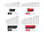 TEKTON Stubby and Standard Combination Wrench Set, 50-Piece | WCB94902