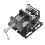 4 Inch Bench Vise, 90 Degree Tilting Angle Vice Crossed V Groove Removable Jaw Adjustable Table Vise Clamp, Tilting Angle Vise, Vice for Home Improvement