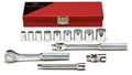 Wright Tool 330 3/8" Drive, 12 Point Standard Socket Set (13-Piece)