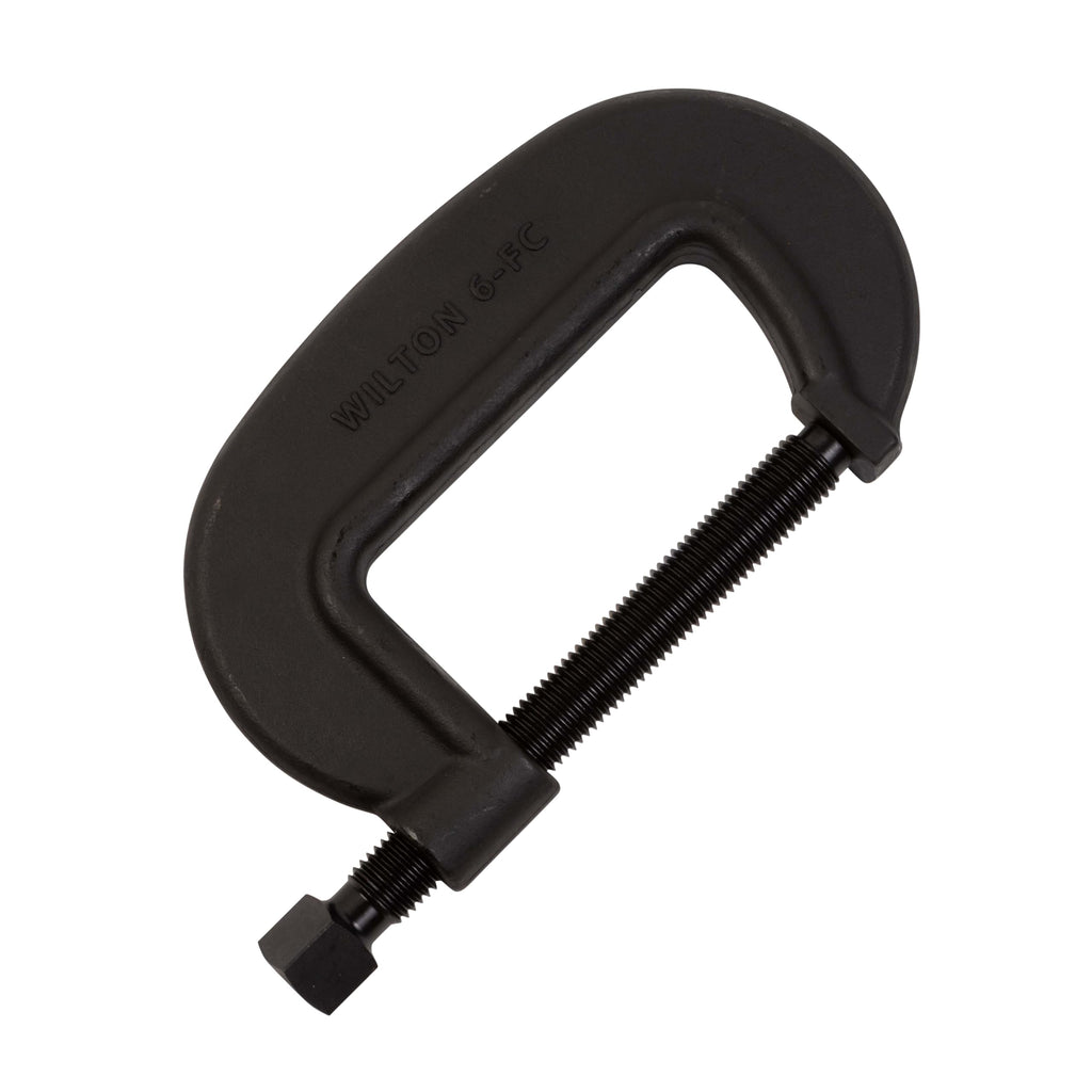 Wilton Brute Force C-Clamp, 5-3/8" Opening, 3-1/8" Throat, 23800 Lbs. Clamping Force (Model 5 F.C.) (Pack of 2)