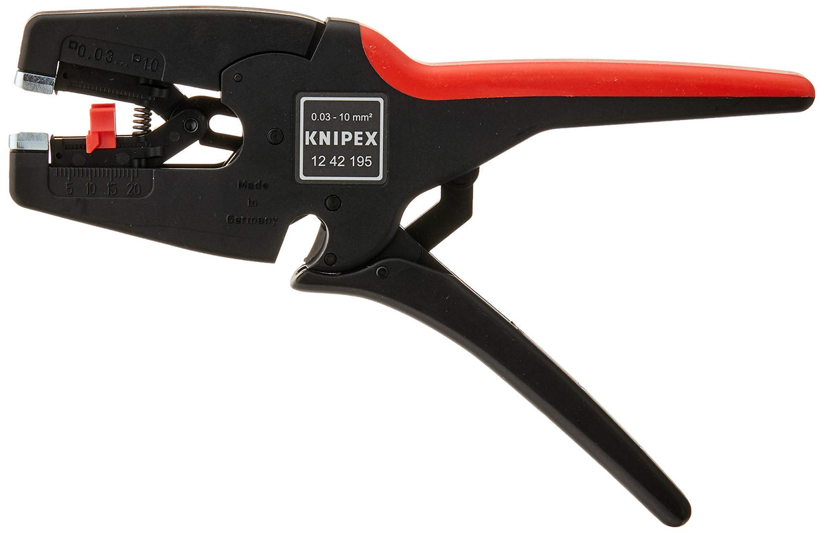 KNIPEX - 12 42 195 SBA Knipex 1242195SBA Universal Insulation Stripper - Awg 7-32, 7.75 Inch