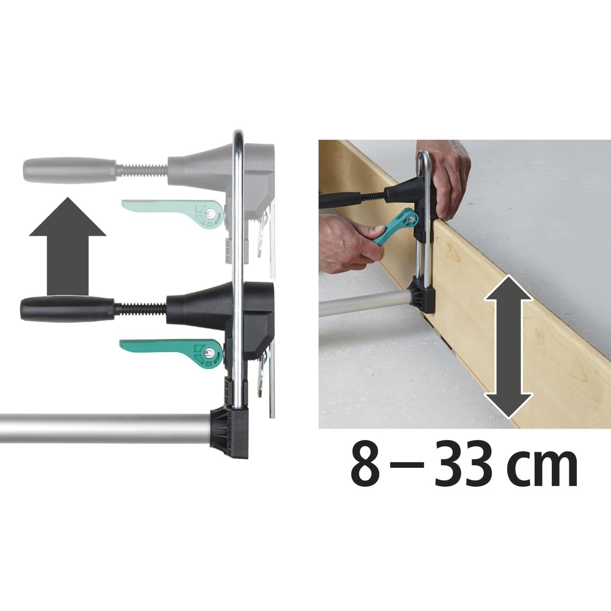 wolfcraft PRO Door Frame Assembly Set, 12 Pieces - Complete Fitting Kit