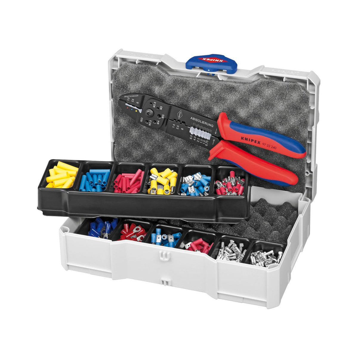 Knipex 97 90 25 Crimp Assortments with Crimp Grip Pliers