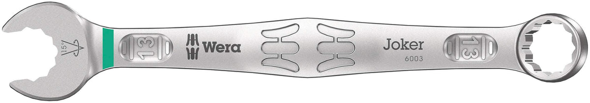WERA - 05020233001-9640 Magnetic Rail 6003 Joker 1 Ring Spanner Set, 11 Pieces