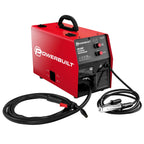 Powerbuilt - 90 Amp Wire Feed IGBT Inverter Welder, Power Equip & Access, Power Tools & Access, Welding Kits (240131), Red