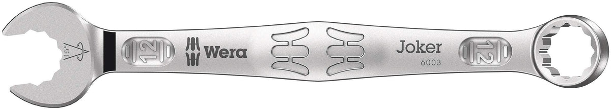 WERA - 05020233001-9640 Magnetic Rail 6003 Joker 1 Ring Spanner Set, 11 Pieces