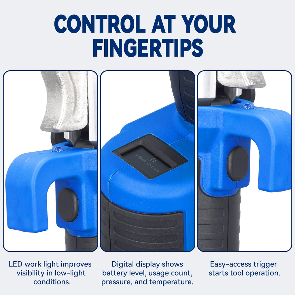 Propress Tool, 18V 4.0Ah Copper Pipe Crimping Tool with 32KN Output