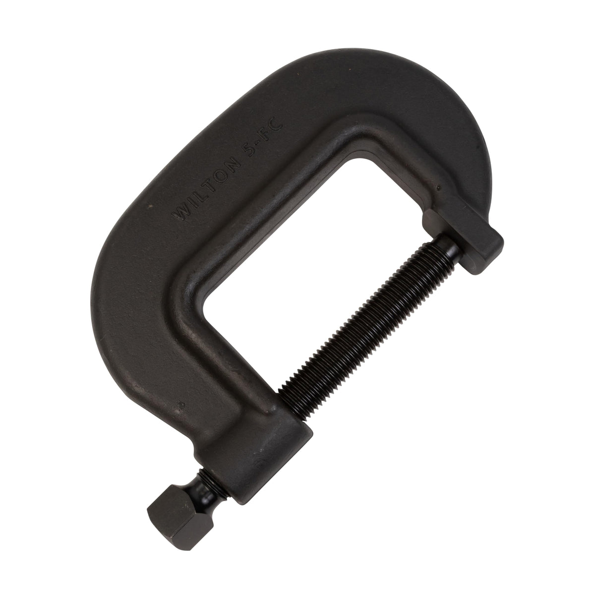 Wilton Brute Force C-Clamp, 5-3/8" Opening, 3-1/8" Throat, 23800 Lbs. Clamping Force (Model 5 F.C.) (Pack of 2)