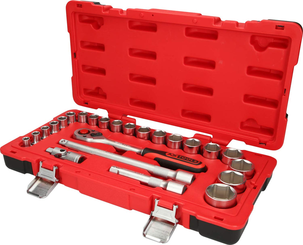 KS Tools 951.0624 1/2" Socket Set, 24 pcs