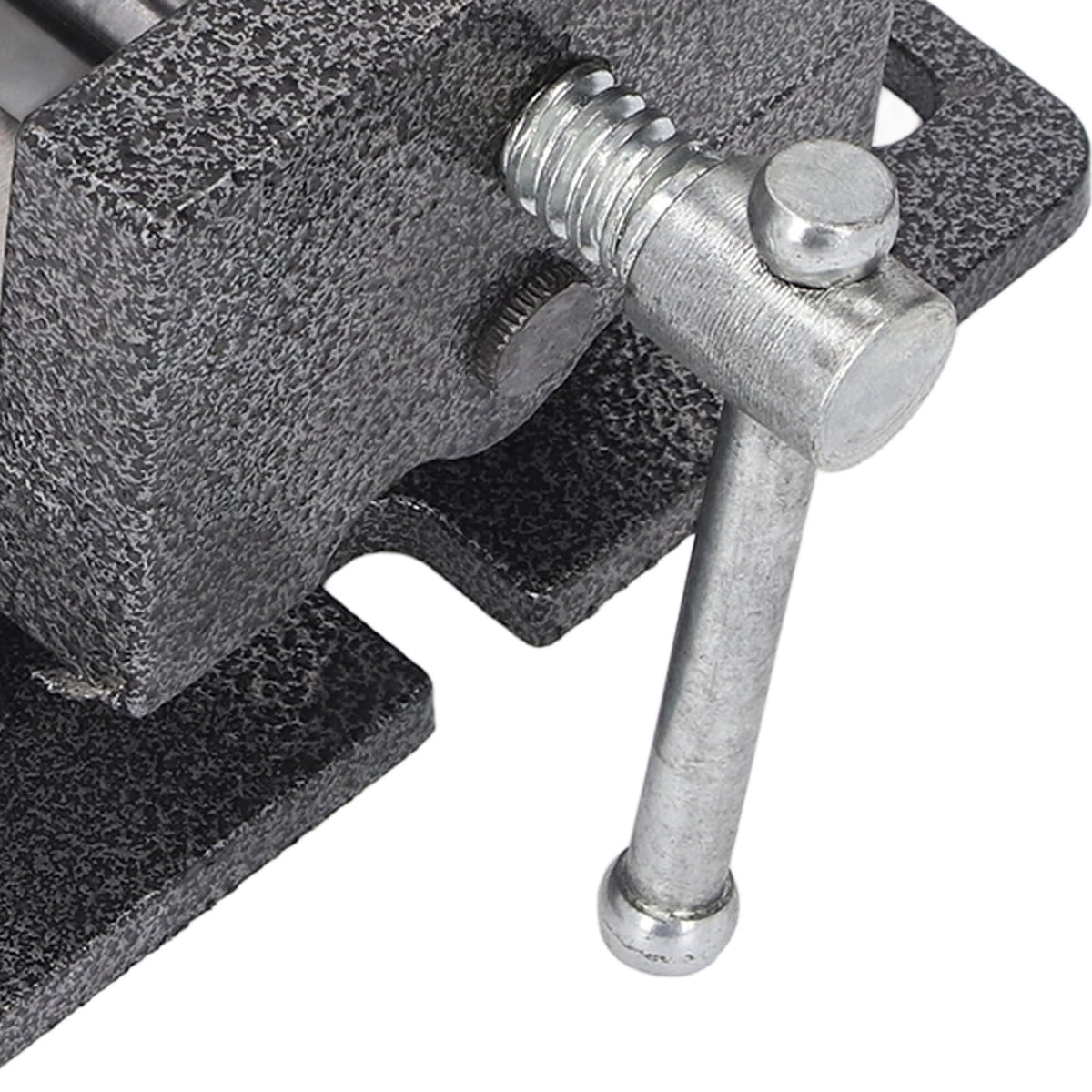 4 Inch Bench Vise, 90 Degree Tilting Angle Vice Crossed V Groove Removable Jaw Adjustable Table Vise Clamp, Tilting Angle Vise, Vice for Home Improvement