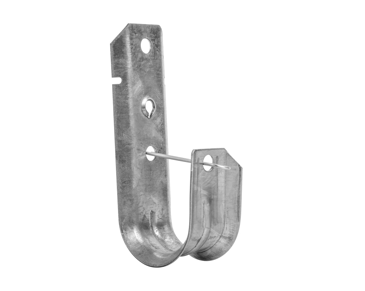 JONARD TOOLS JH21-100 1 5/16” Standard J Hook, Heavy Duty Metal Cable Hooks, Size 21, 100 Pack