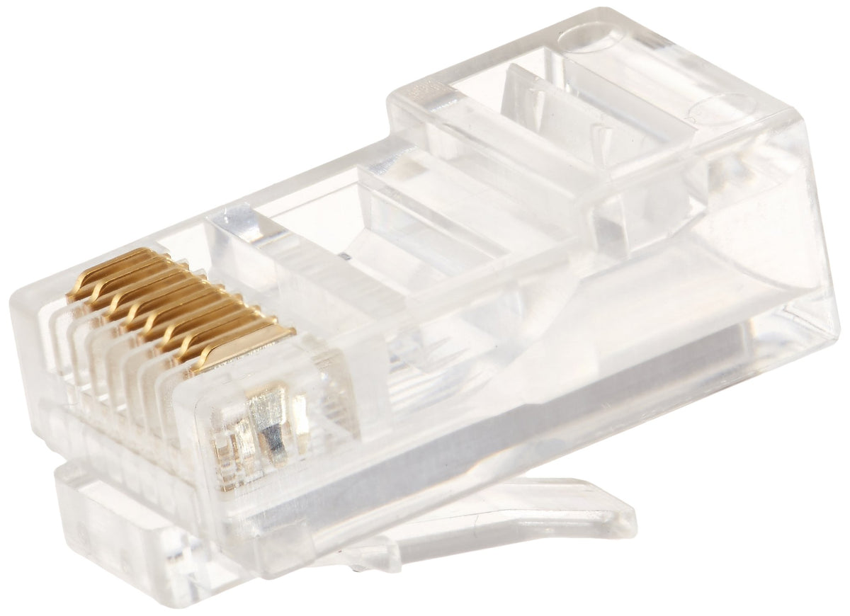 Platinum Tools 106150 RJ-45 Round-Solid 3 Prong, 500-Pack
