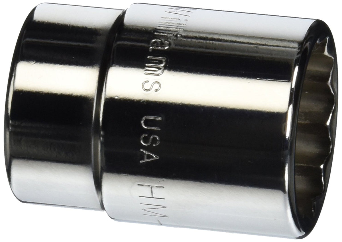 Williams WSH-16TB 16-Piece 3/4-Inch Drive shallow 12 Point Socket Set with Tool Box