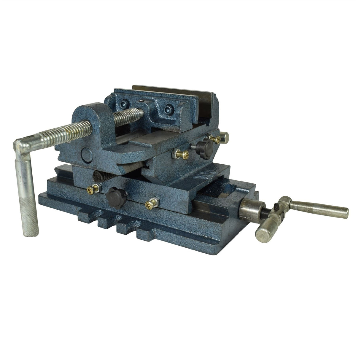 4” / 100mm Cross Sliding Engineer Drill Press Vice Machine Vice Hand Clamp Vise