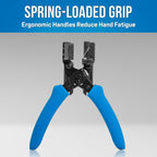 Jonard Tools CSHP-1123K Fiber Optic Cable Shaving Plier Kit, Buffer Tube Stripping Tool, 1.1–2.3 mm, Precision Midspan & Endspan Access Tool