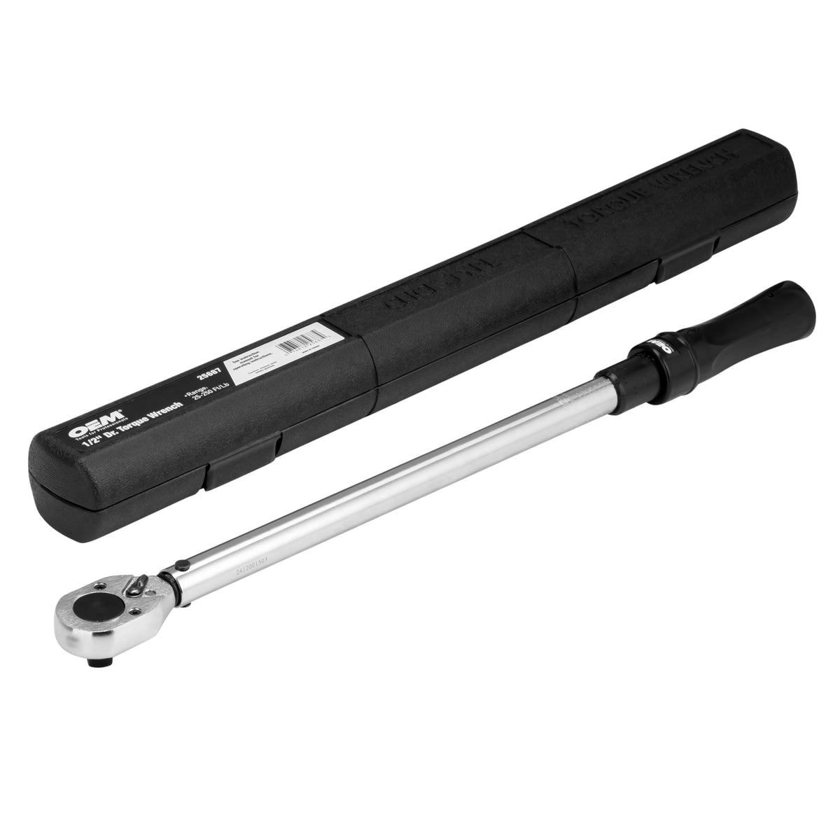 OEMTOOLS 37309 3/4” Drive Click-Style Torque Wrench, 3/4 Torque Wrench, Tire & Wheel Tools, Torque Wrenches, Mechanic Tools, Tire Removal Tools