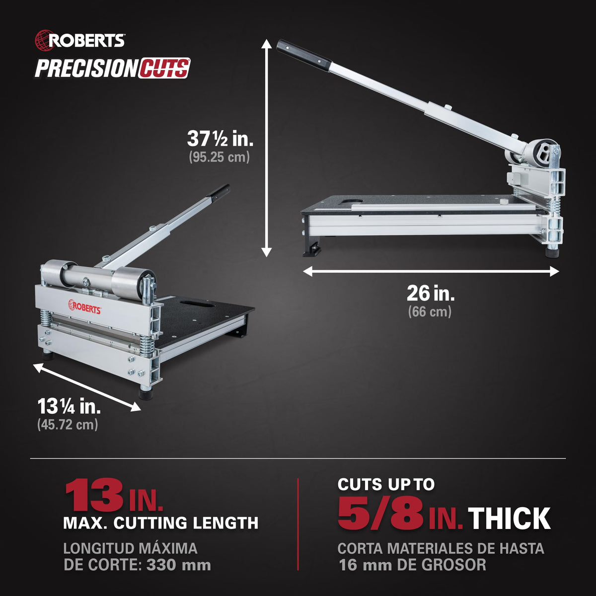 ROBERTS 13" PrecisionCuts Pro Multi-Floor Cutter