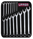 URREA 1200D 12-Point 1/4-1 1/16-Inch Combination Wrench, Chrome