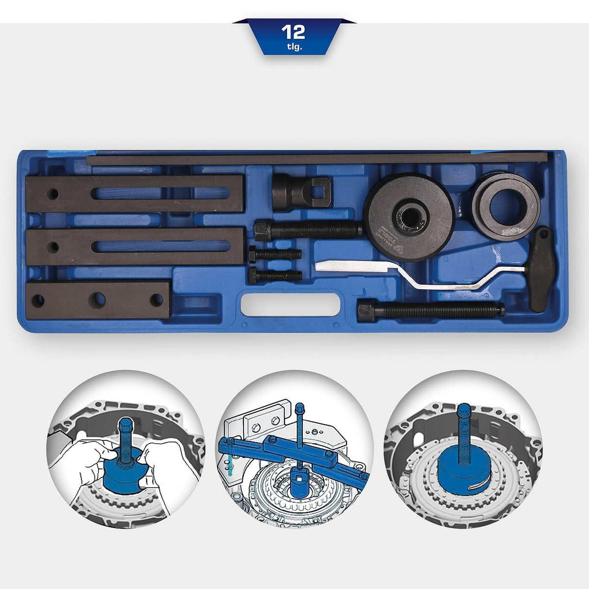 KS Tools BT641220 DSG Coupling Tool Set 12 Pieces Not Specified