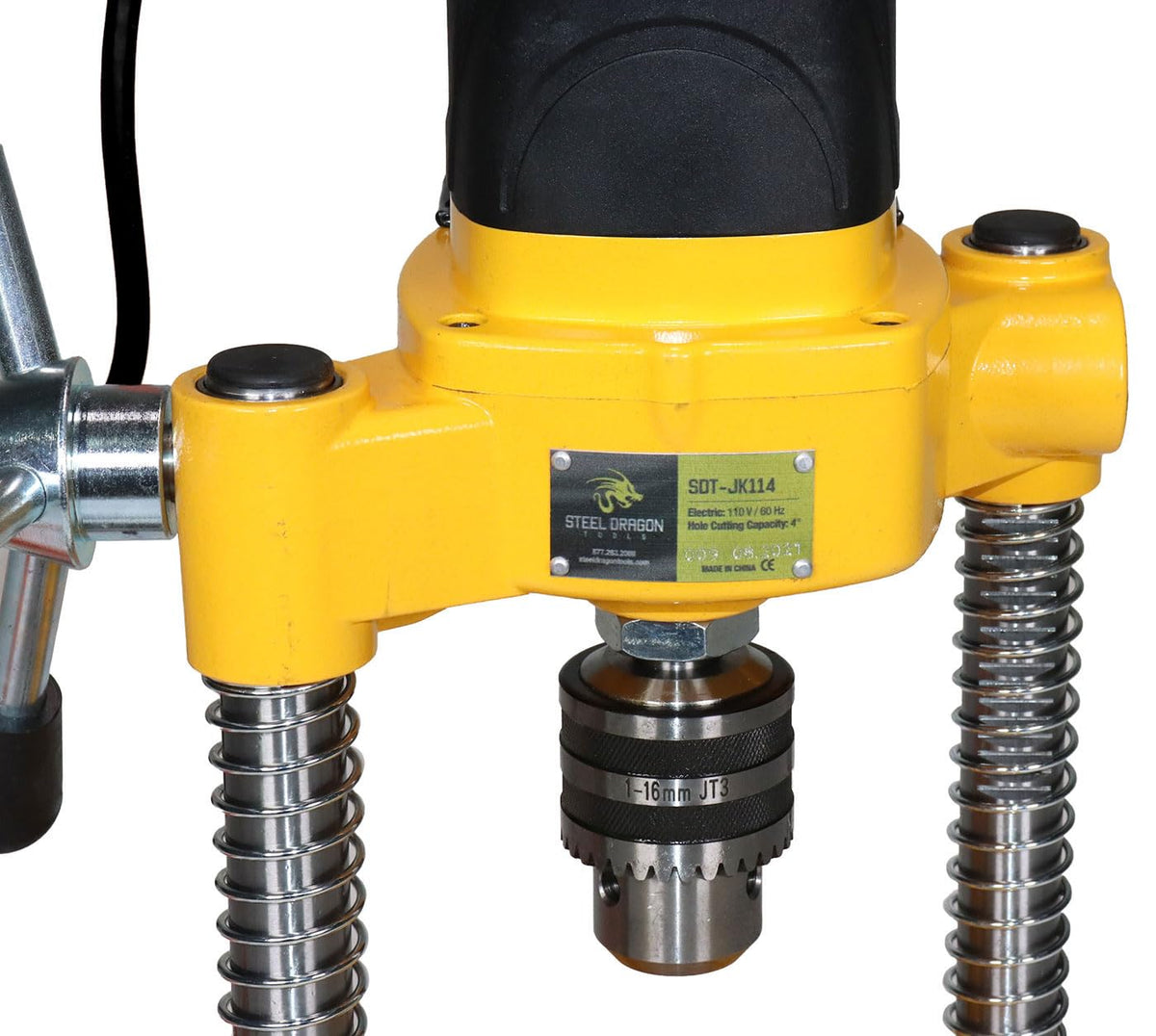 Steel Dragon Tools JK114 Pipe Hole Cutter with 6 Piece Cutter Set up to 1-1/4in.