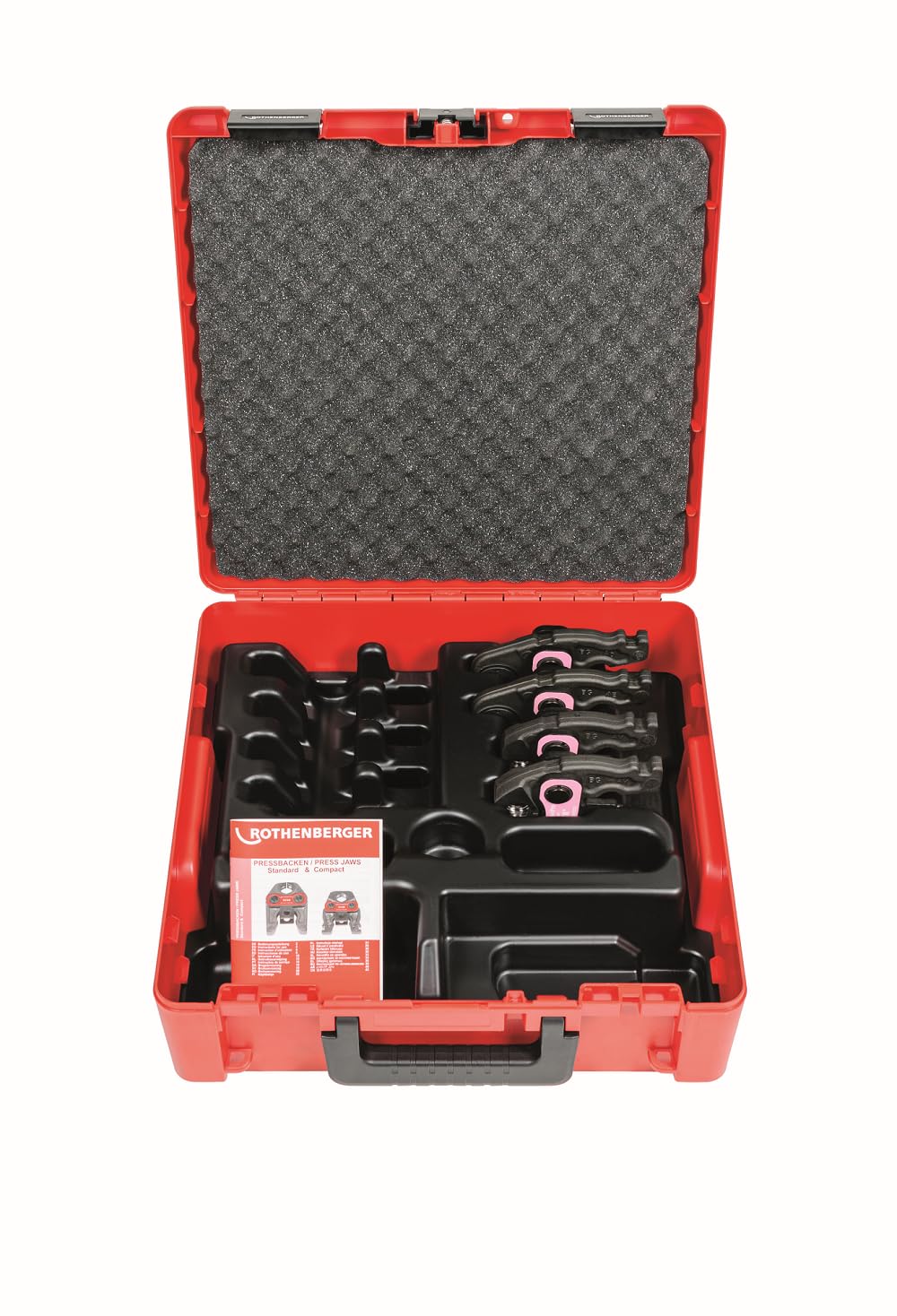 ROTHENBERGER Compact Press Jaw Set >B< MaxiPro 1/4"-5/8" | 1000003580 | The precise pressing jaw for pressing compatible with > B < MaxiPro® Fittings system in systems