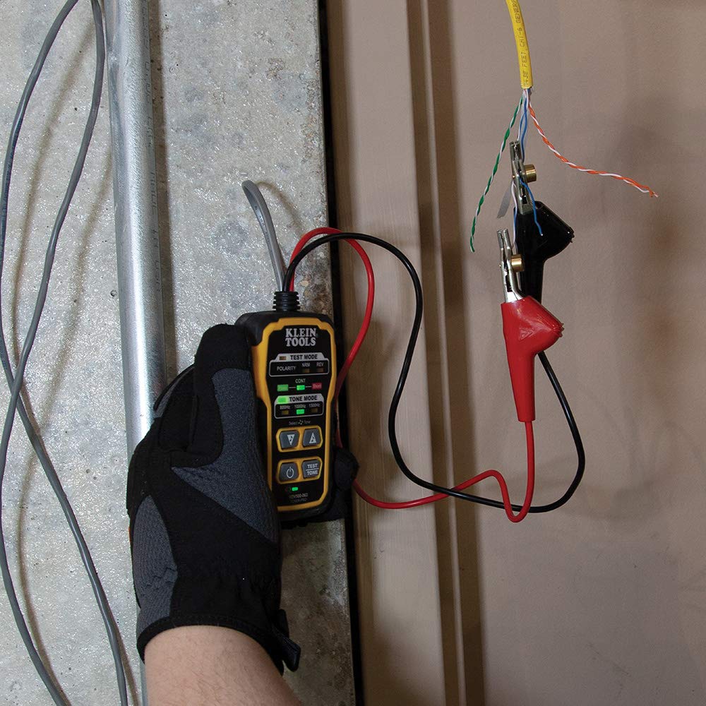 Klein Tools Data Cable Installation Tool Kit + Cable Tracer Kit
