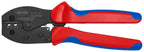 KNIPEX PreciForce Crimping Pliers for MC4/MC4 EVO 2 connectors with Non-Slip Plastic Grips 220 mm, 97 52 42 SB