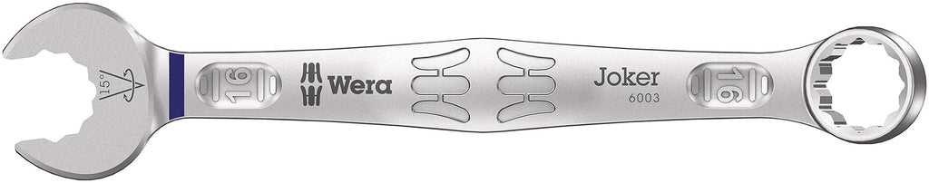 WERA - 05020233001-9640 Magnetic Rail 6003 Joker 1 Ring Spanner Set, 11 Pieces